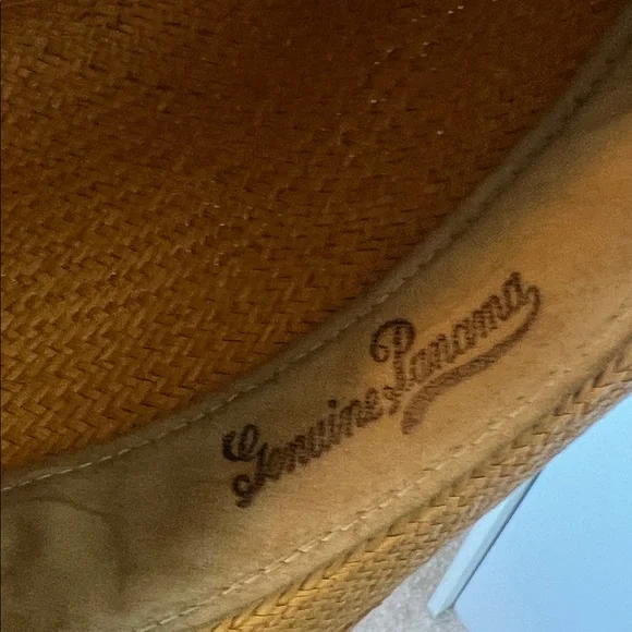 Unique Straw Hat, Wine Cork Accents - Picture 6 of 8